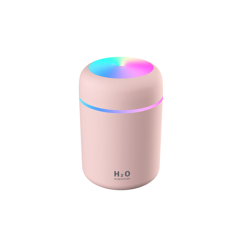 Colorful Cool Mini Cute Humidifier USB 300ml Portable Suitable for Home Car Bedroom Office and Travel