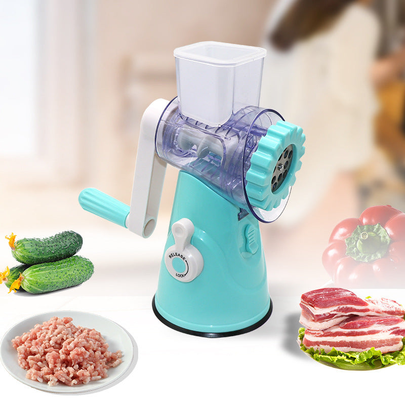 4 In 1 Home Manual Vegetable Cutter Slicer Multifunctional Round Mandolin Slicer Cheese Slicer