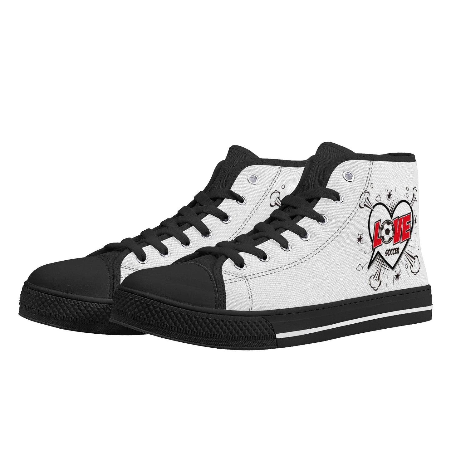 Mens High Top Canvas Shoes