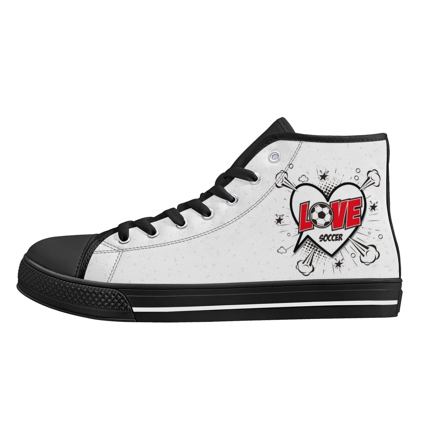 Mens High Top Canvas Shoes