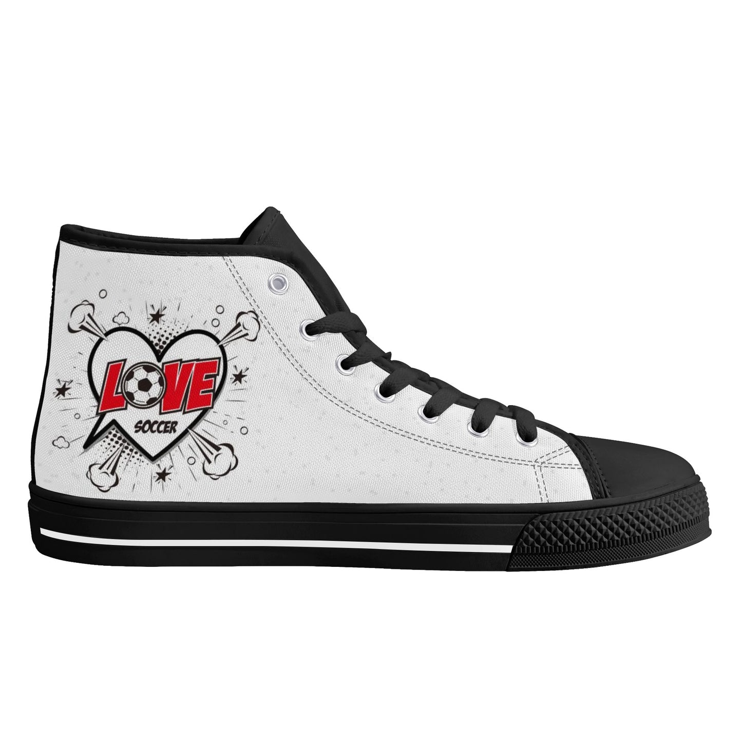 Mens High Top Canvas Shoes