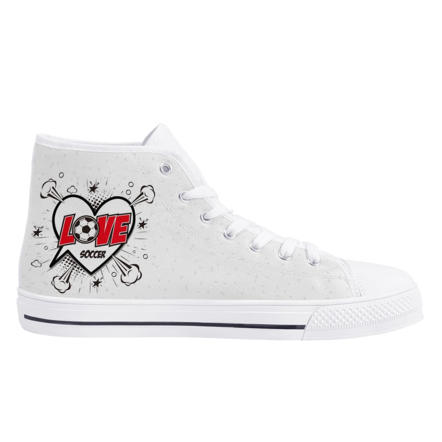 Mens High Top Canvas Shoes