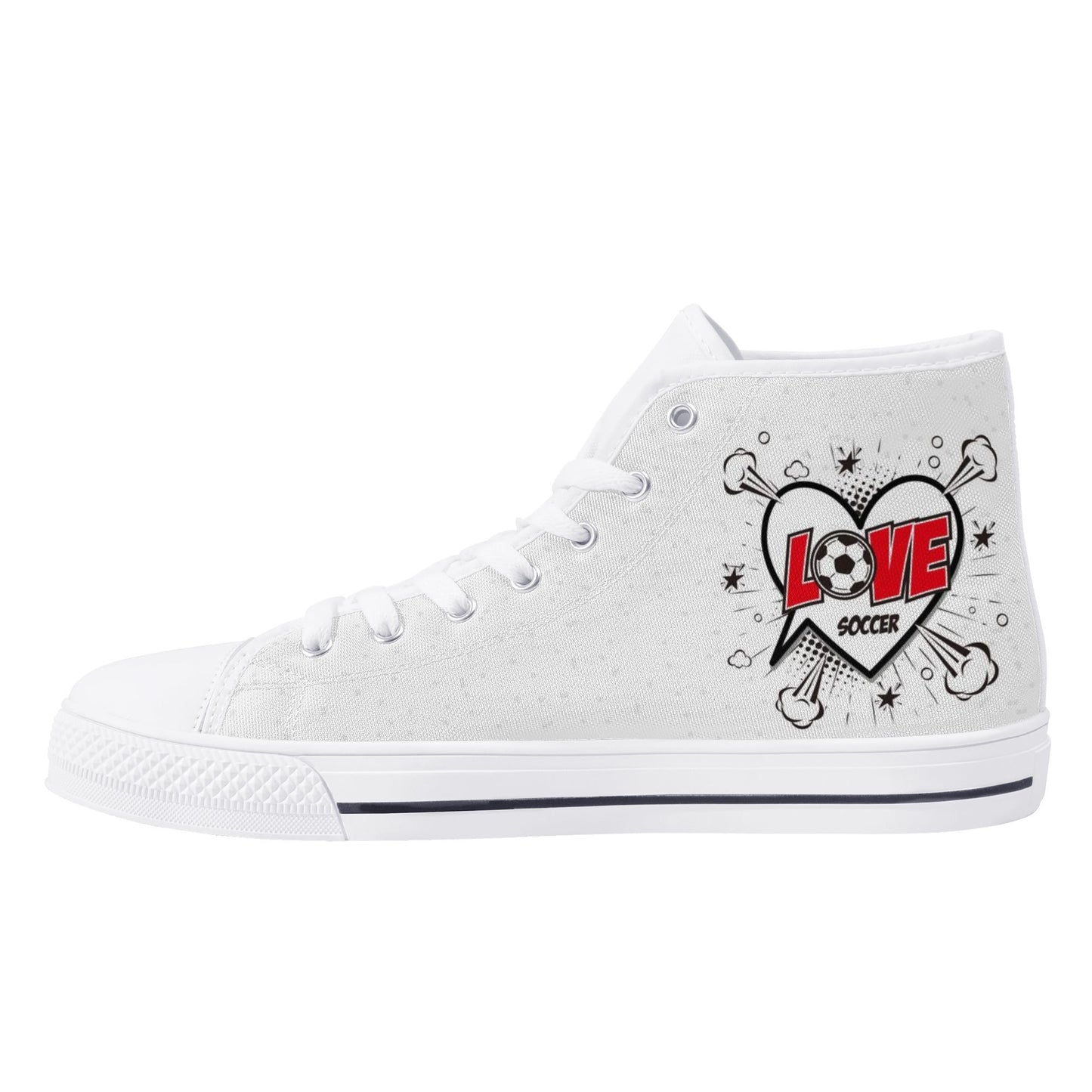 Mens High Top Canvas Shoes