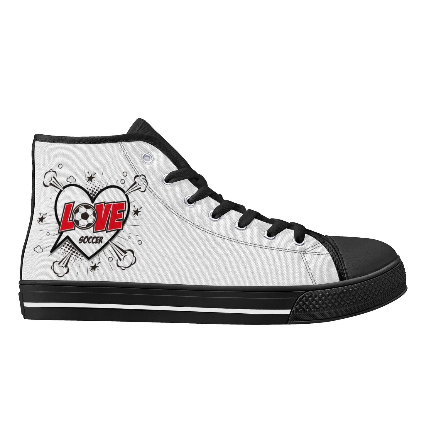 Mens High Top Canvas Shoes