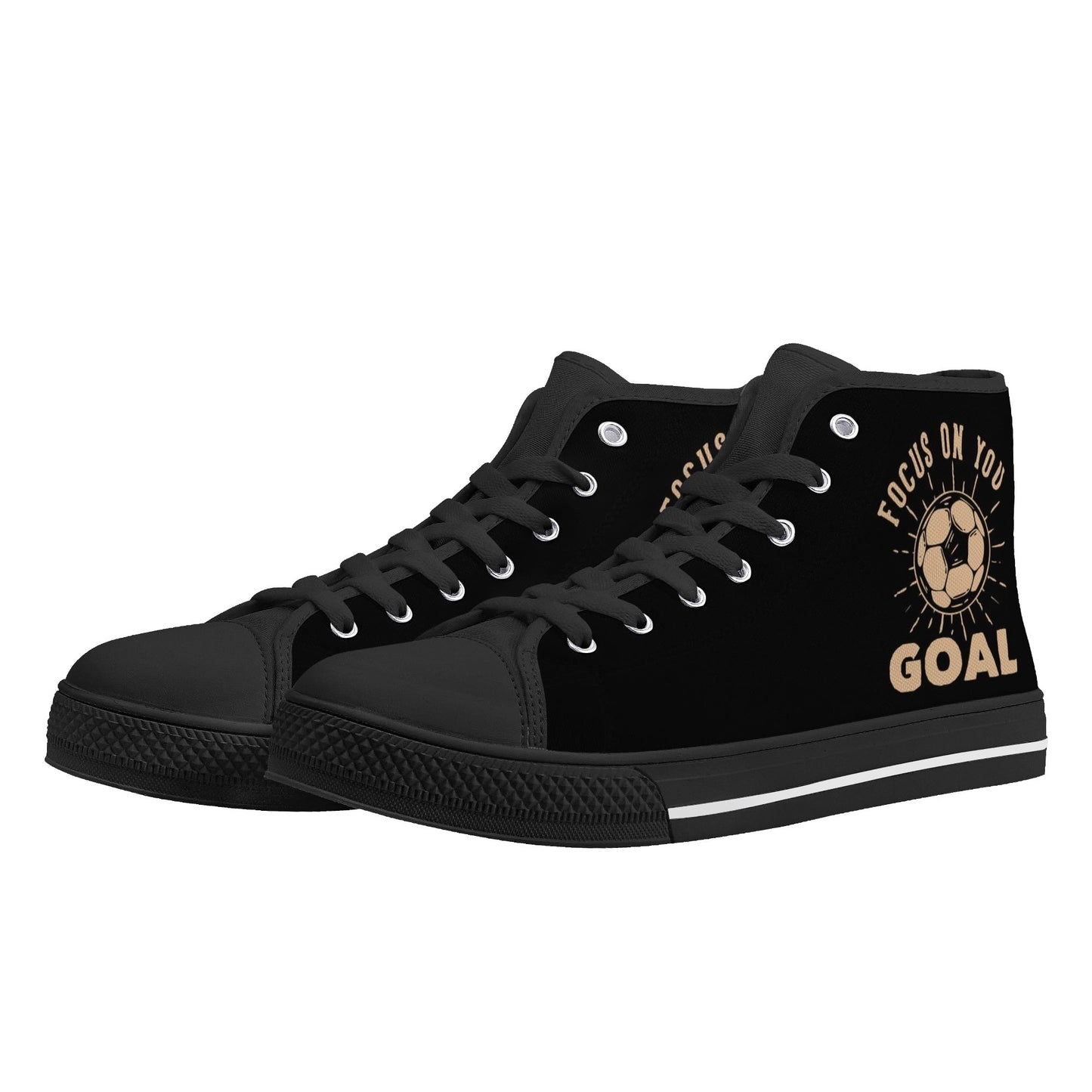 Mens High Top Canvas Shoes