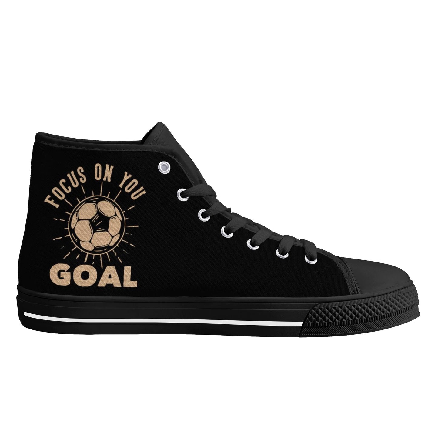 Mens High Top Canvas Shoes