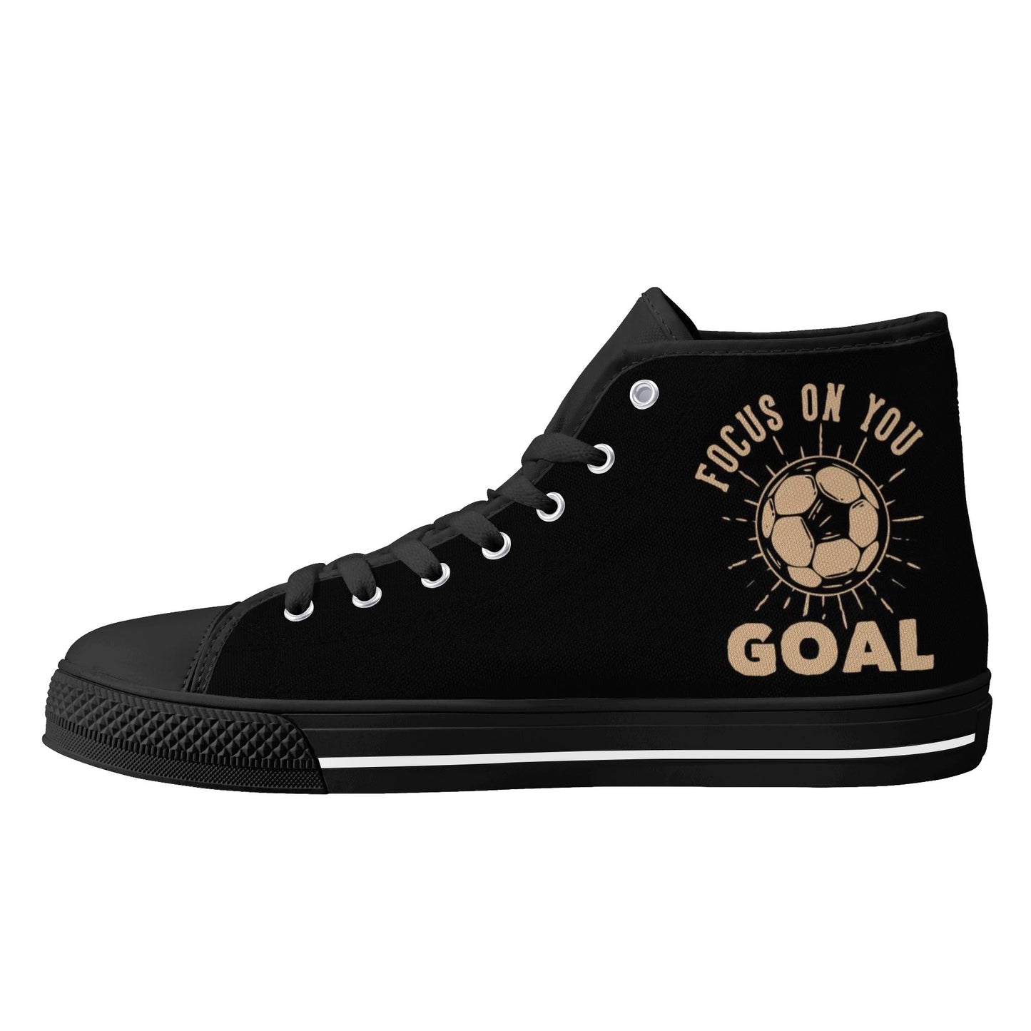 Mens High Top Canvas Shoes