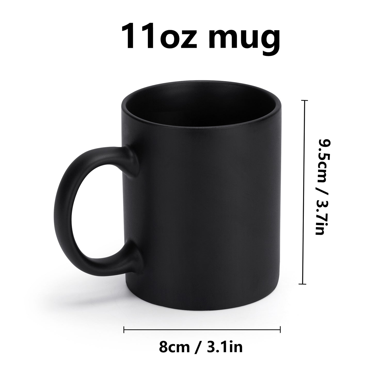 Black Coffee Mug (11 oz)