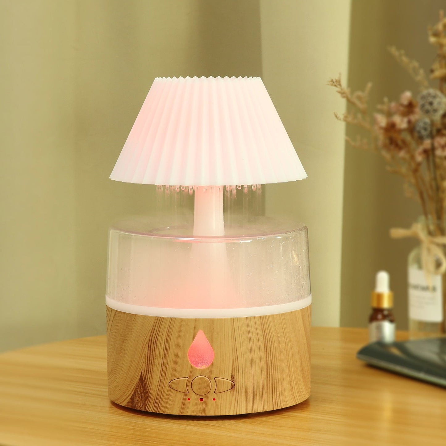 Household air humidifier cloud rain bedroom atmosphere light humidifier desktop tabletop aromatherapy machine