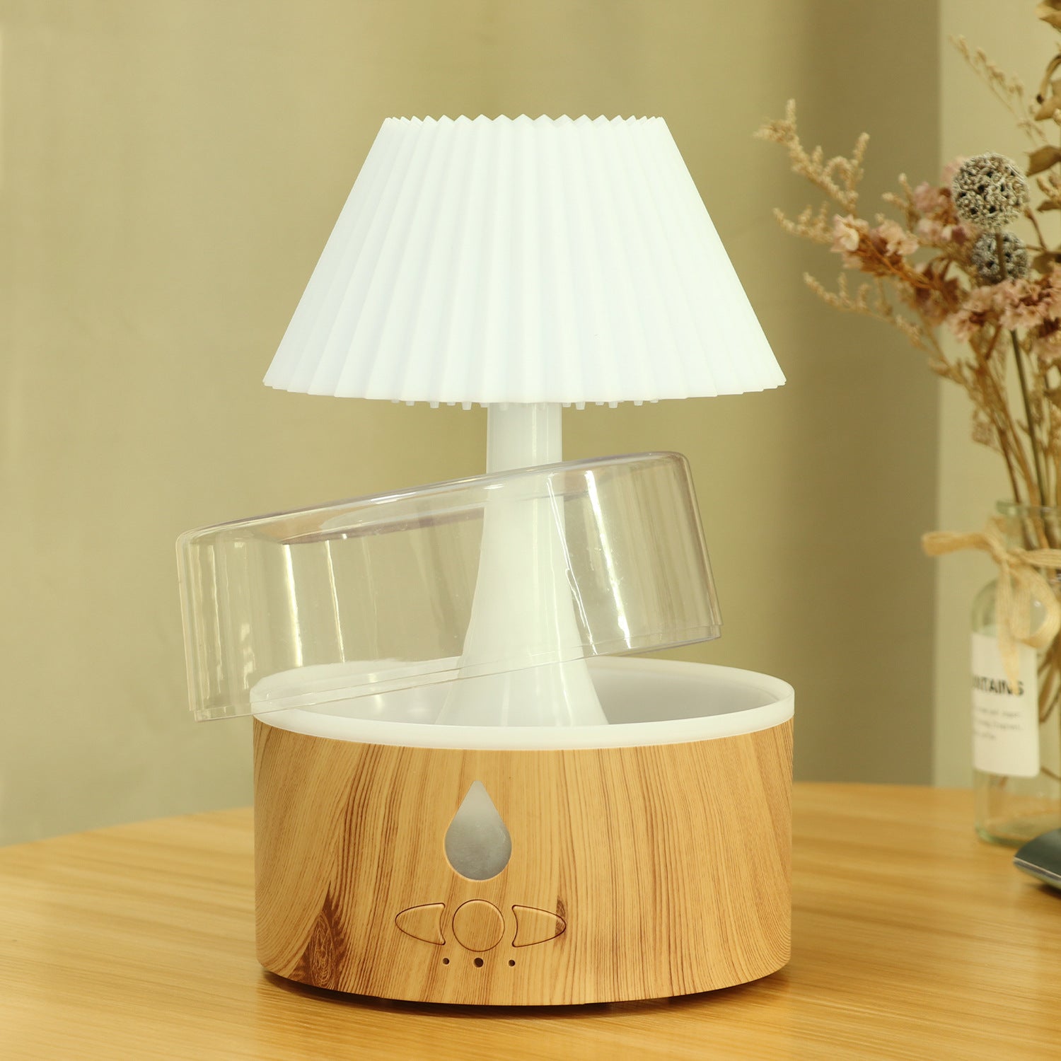 Household air humidifier cloud rain bedroom atmosphere light humidifier desktop tabletop aromatherapy machine