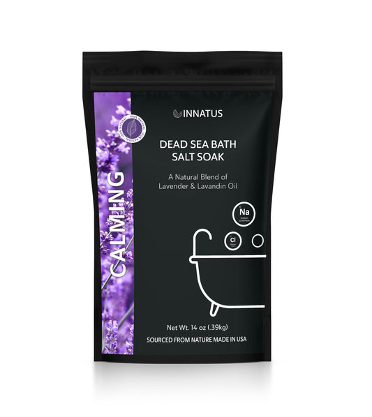 Dead Sea Calming bath salt soak with 21 minerals