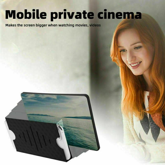 2 Packs! 3D Phone Screen Magnifier Video Mobile Amplifier Universal